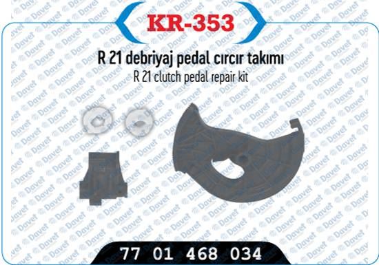 KAYA KR-353 Debriyaj Pedal Circir Takimi R21